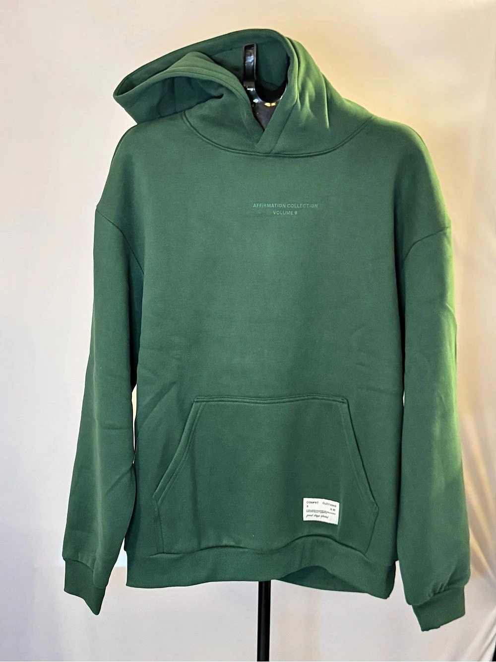 Comfort Clothing Affirmation Collection Volume 9 Graphic Pullover Hoodie in size